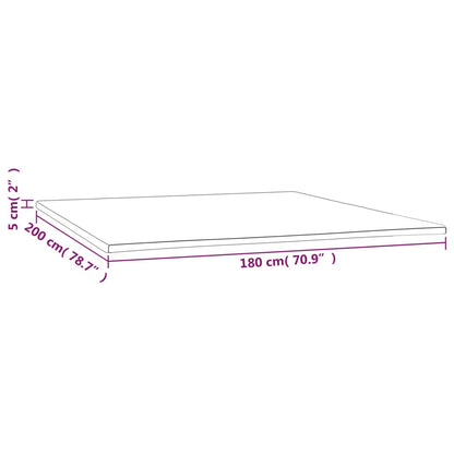 Sur-matelas 180x200x5 cm