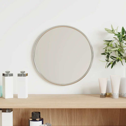 Miroir mural Argenté Ø 20 cm Rond