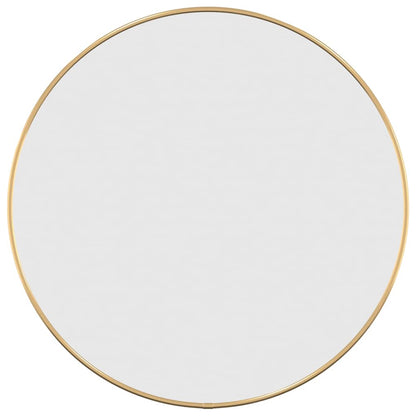 Miroir mural Doré Ø 50 cm Rond