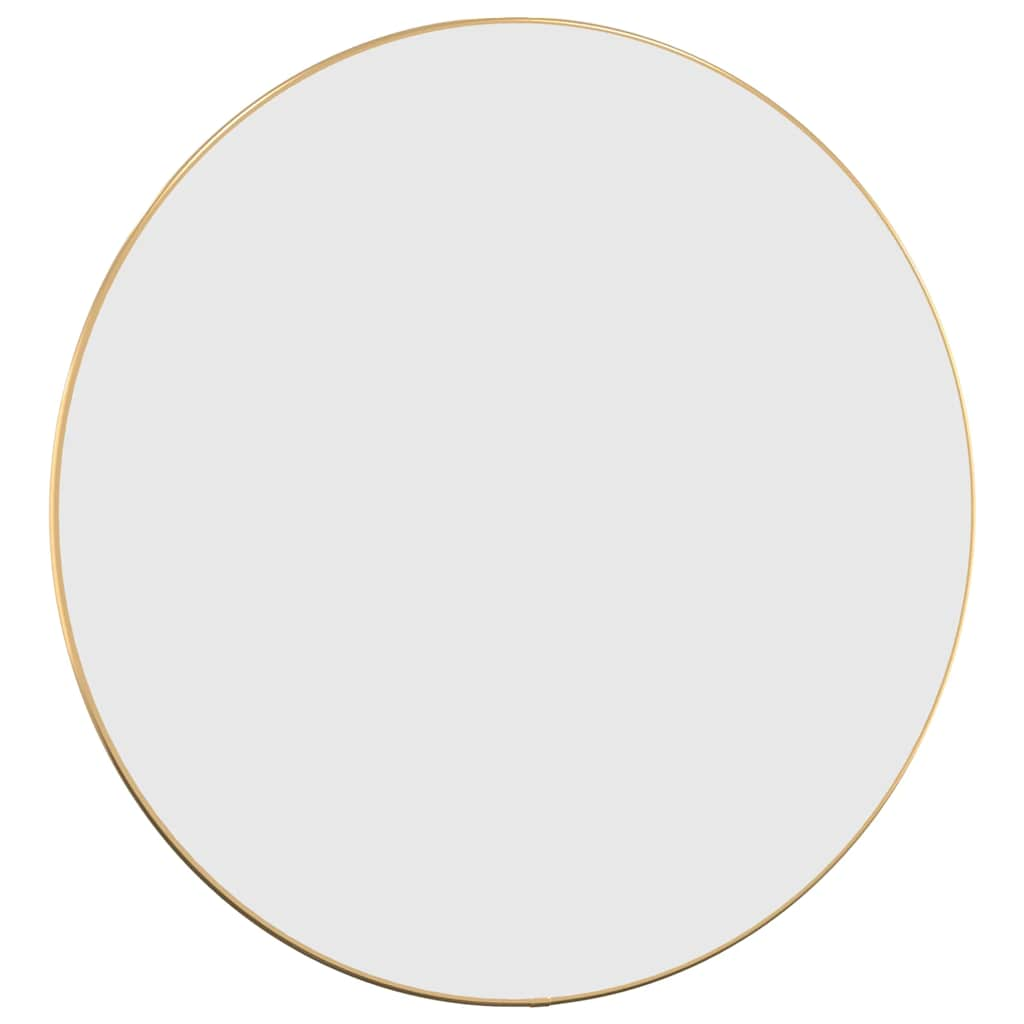 Miroir mural Doré Ø 60 cm Rond