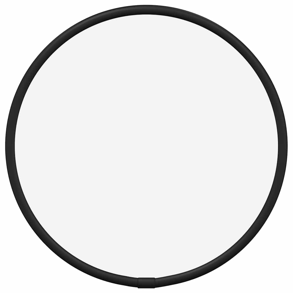 Miroir mural Noir Ø 20 cm Rond