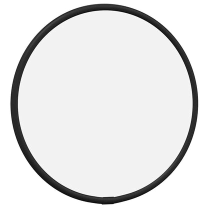 Miroir mural Noir Ø 20 cm Rond