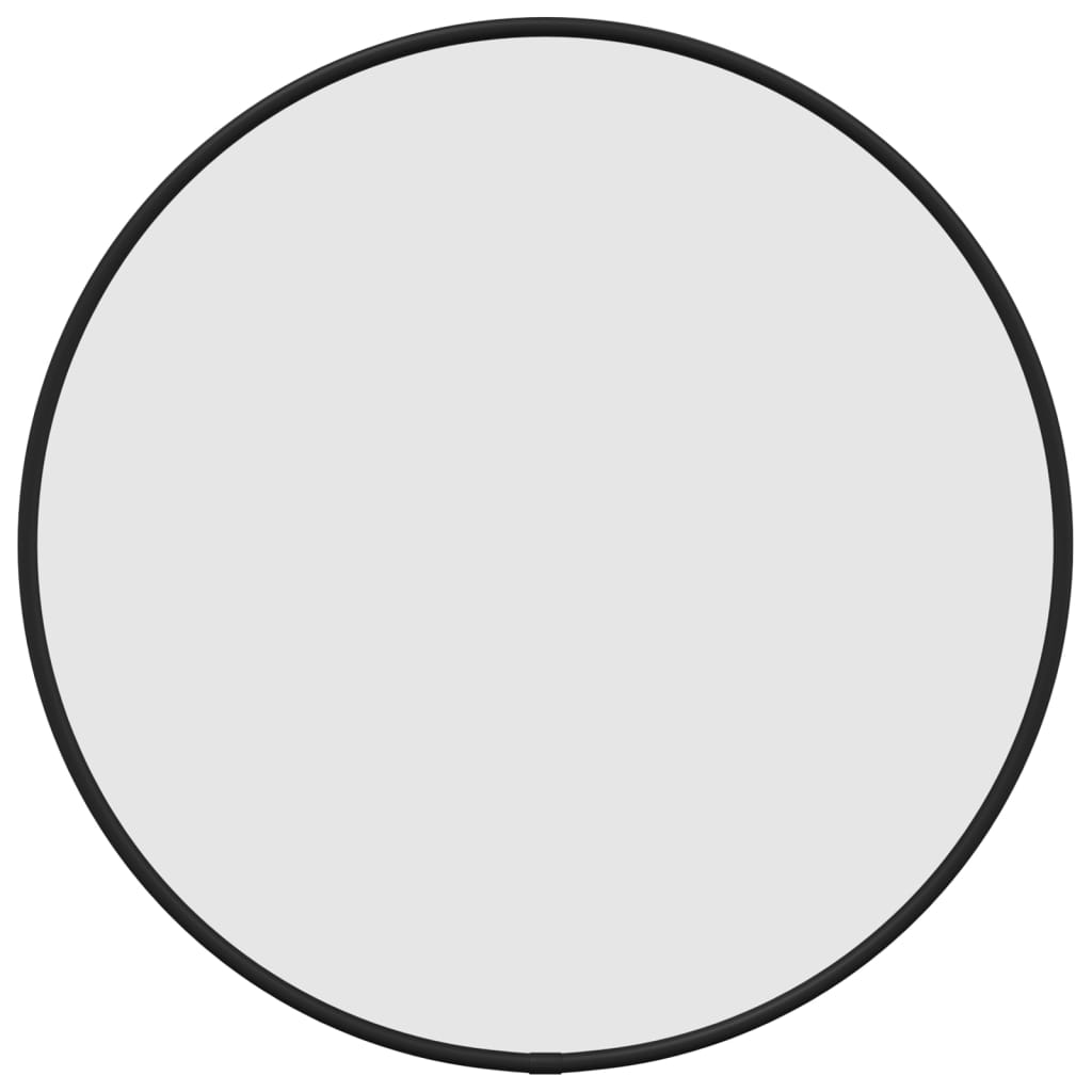 Miroir mural Noir Ø 40 cm Rond