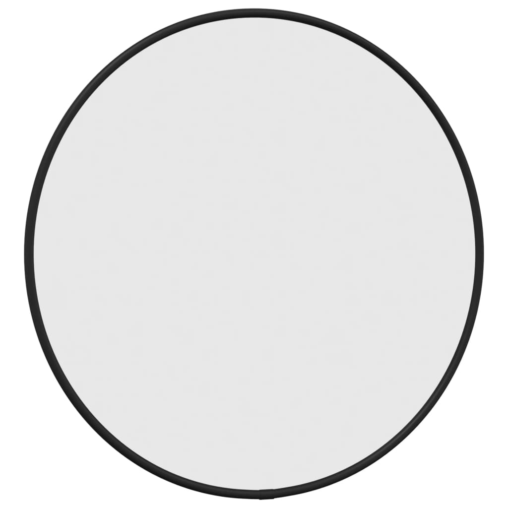 Miroir mural Noir Ø 40 cm Rond