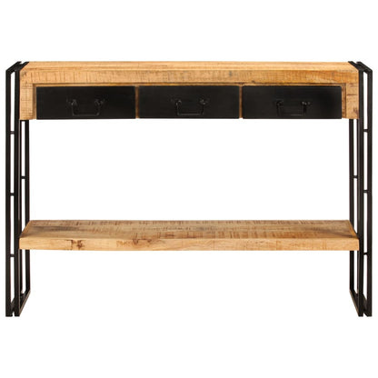 Table console 110x30x76 cm Bois de manguier solide