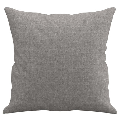 Coussins décoratifs lot de 2 Gris clair 40x40 cm Tissu