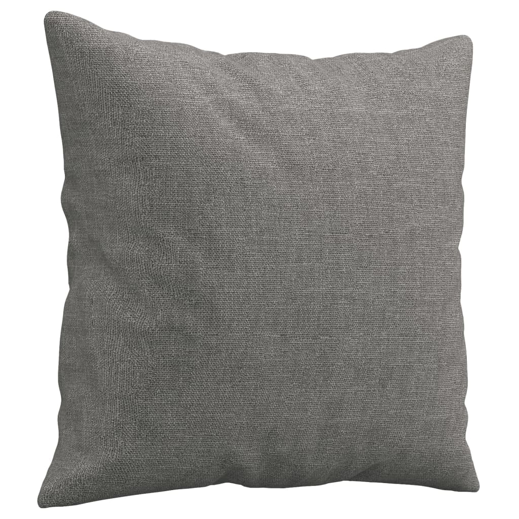 Coussins décoratifs lot de 2 Gris foncé 40x40 cm Tissu