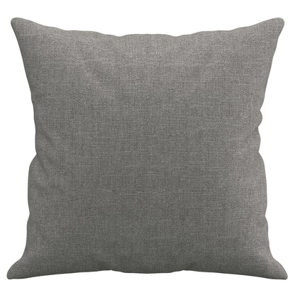 Coussins décoratifs lot de 2 Gris foncé 40x40 cm Tissu