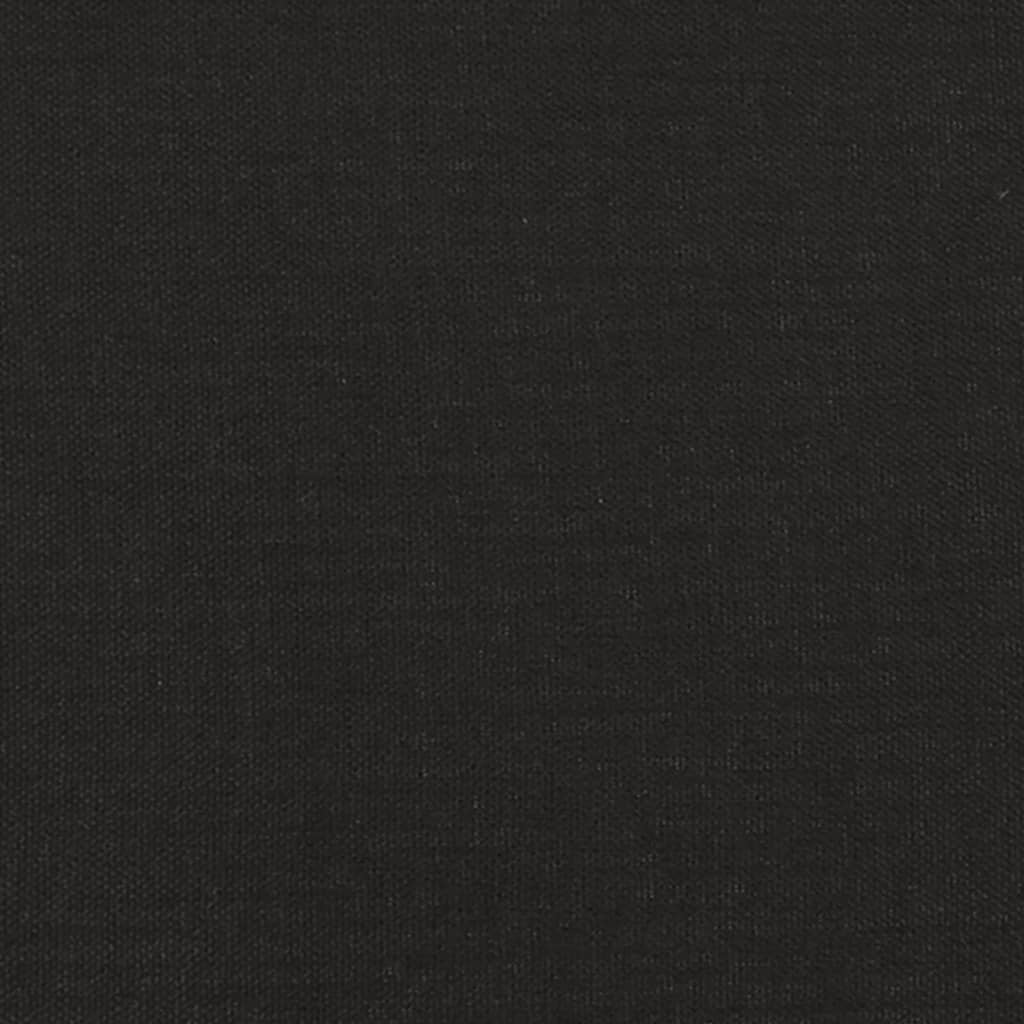 Coussins décoratifs lot de 2 Noir 40x40 cm Tissu