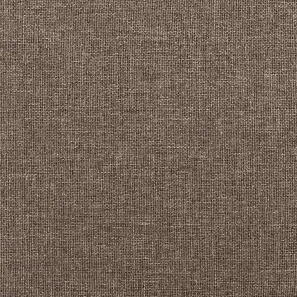 Coussins décoratifs lot de 2 Taupe 40x40 cm Tissu