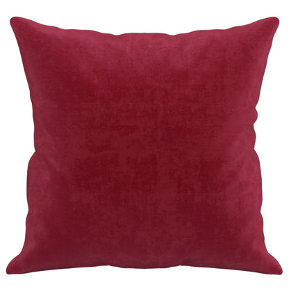 Coussins décoratifs lot de 2 Rouge bordeaux 40x40 cm Velours