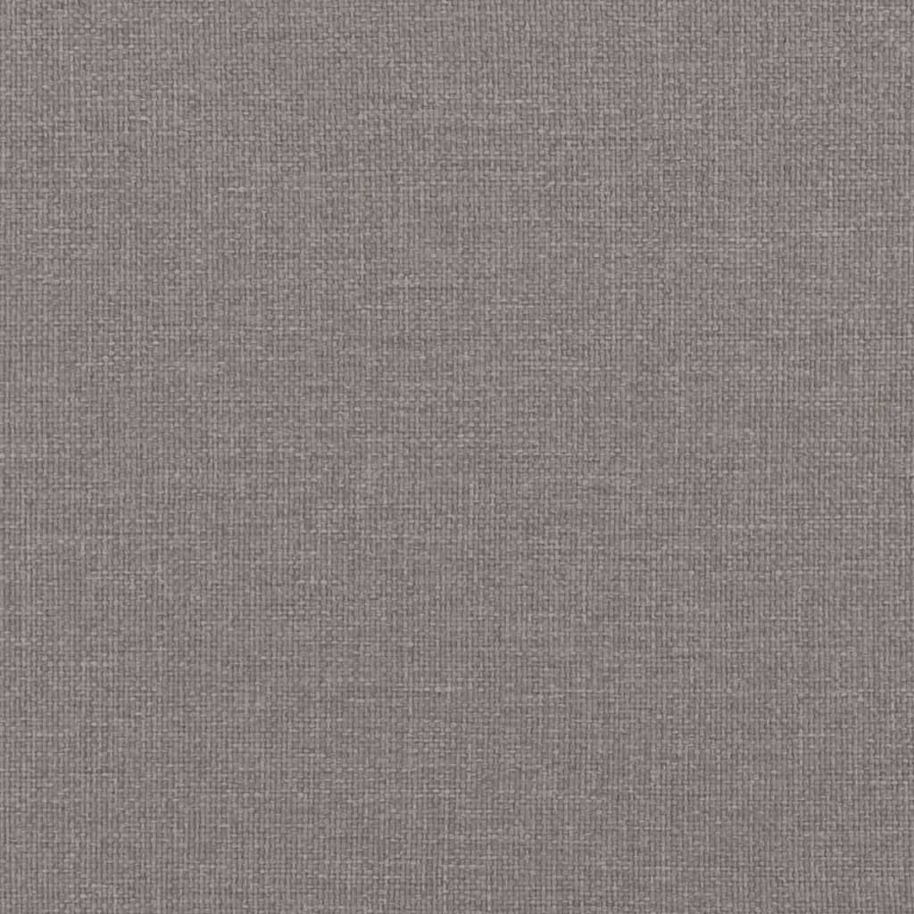 Coussins décoratifs lot de 2 Taupe Ø15x50 cm Tissu