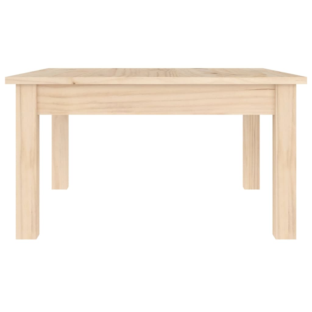 Table basse 55x55x30 cm Bois massif de pin