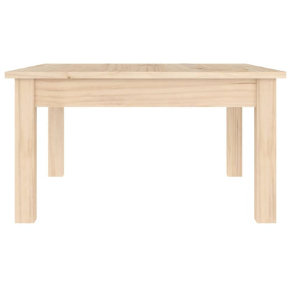 Table basse 55x55x30 cm Bois massif de pin