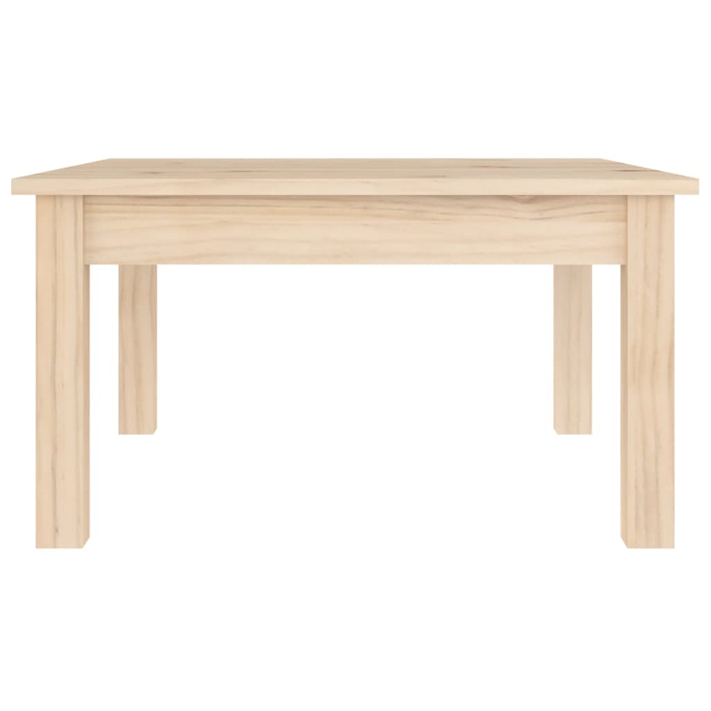 Table basse 55x55x30 cm Bois massif de pin