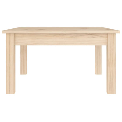 Table basse 55x55x30 cm Bois massif de pin