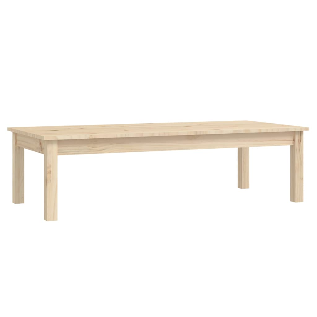 Table basse 110x50x30 cm Bois massif de pin