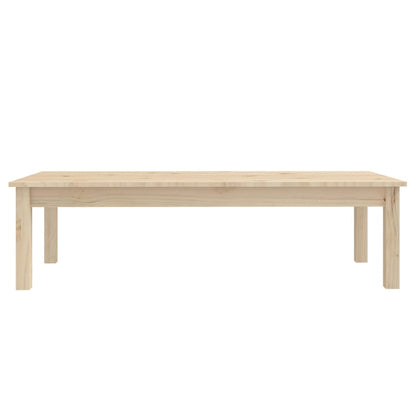 Table basse 110x50x30 cm Bois massif de pin