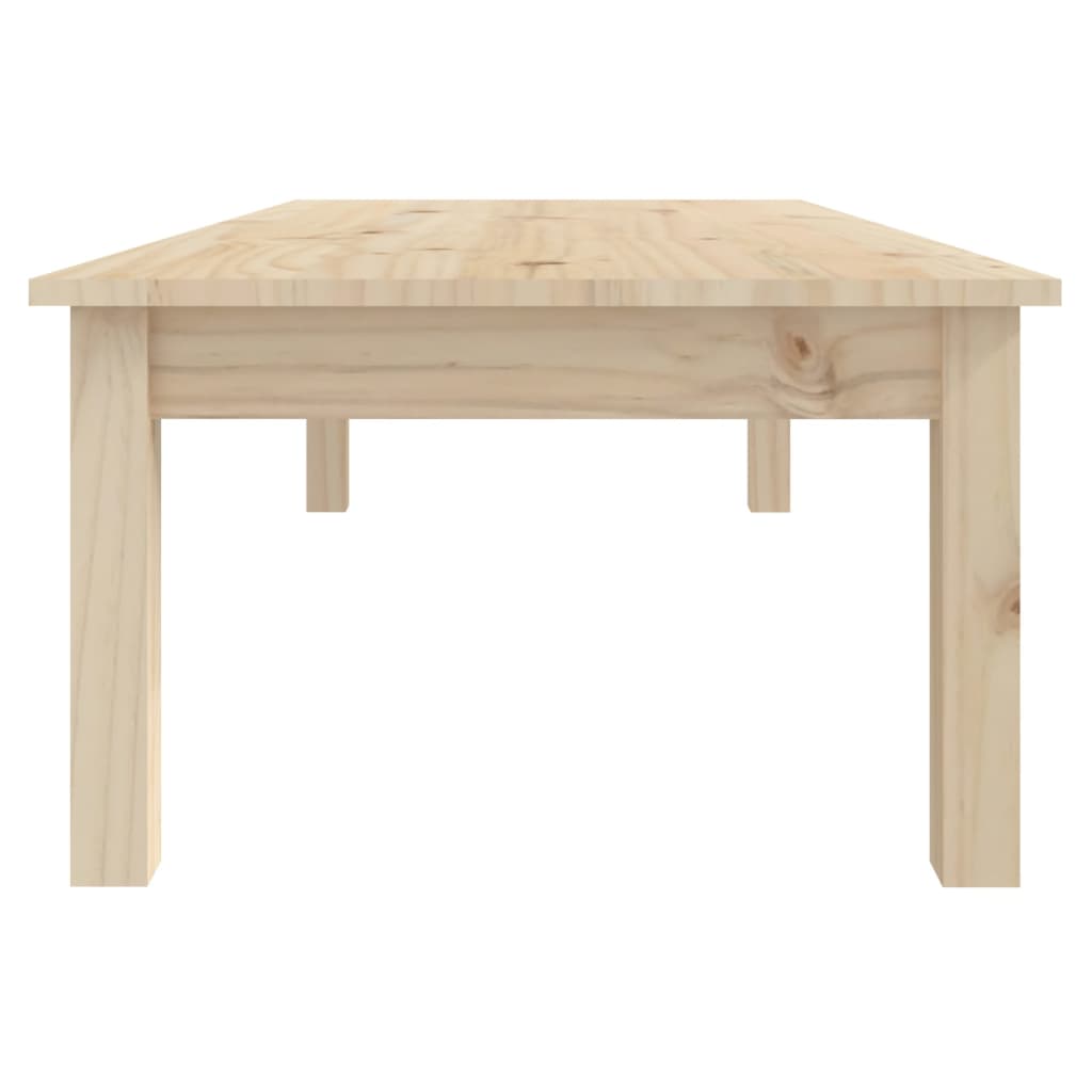 Table basse 110x50x30 cm Bois massif de pin