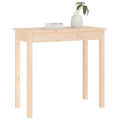 Table console 80x40x75 cm Bois massif de pin