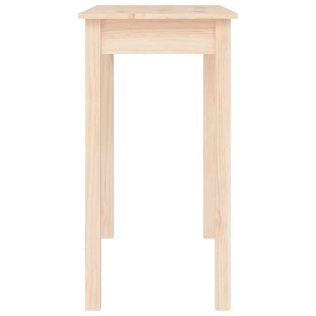 Table console 80x40x75 cm Bois massif de pin