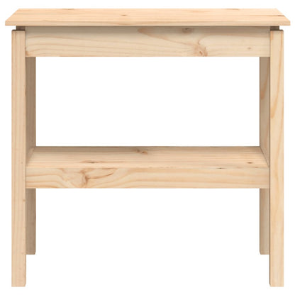 Table console 80x40x75 cm Bois massif de pin