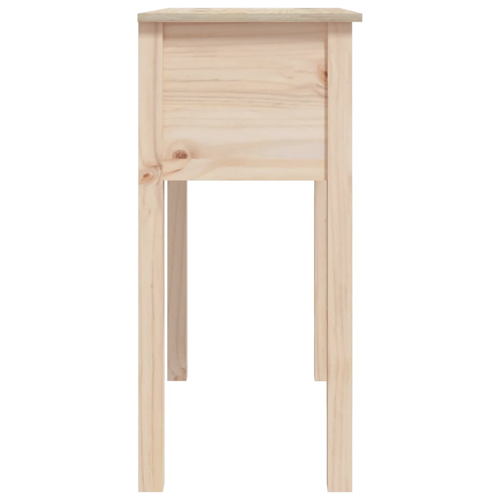 Table console 70x35x75 cm Bois massif de pin