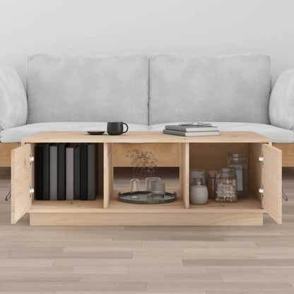 vidaXL Table basse 100x50x35 cm Bois massif de pin