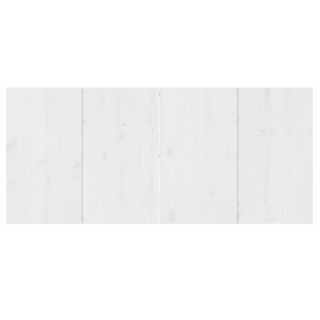 Table de bar Blanc 180x80x110 cm Bois massif de pin