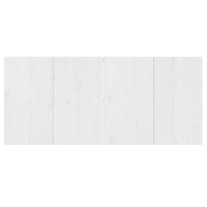 Table de bar Blanc 180x80x110 cm Bois massif de pin