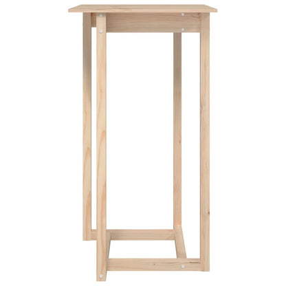 Table de bar 60x60x110 cm Bois massif de pin