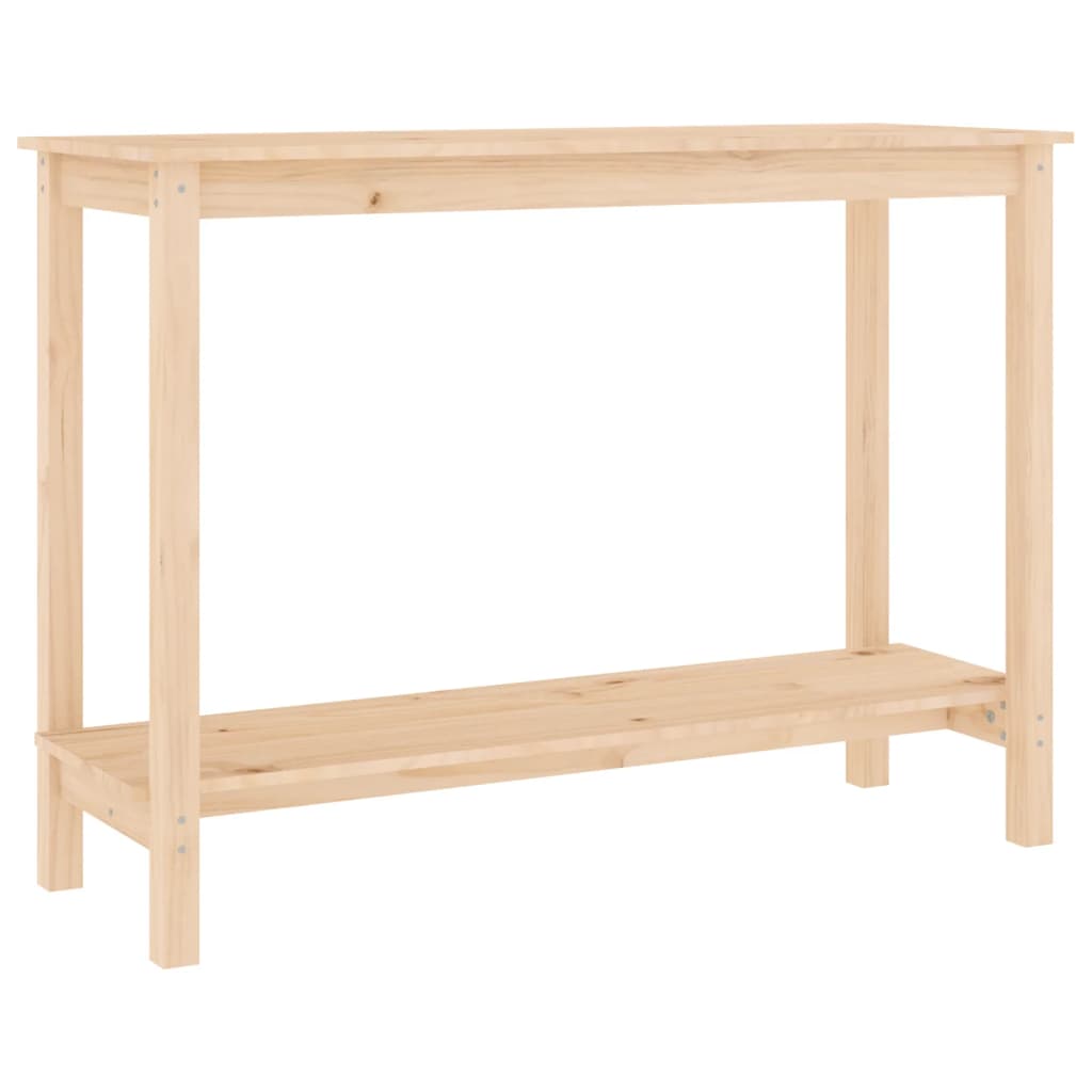 Table console 110x40x80 cm Bois massif de pin