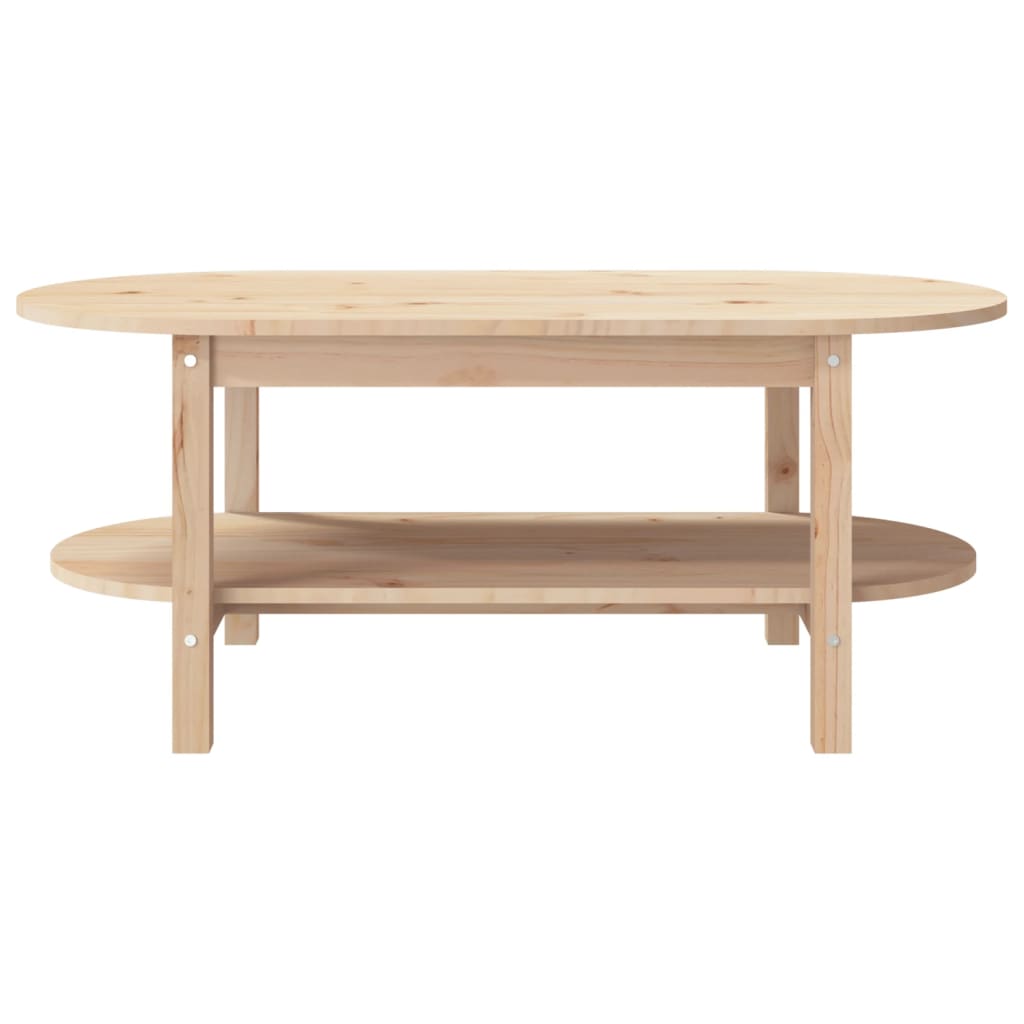 Table basse 110x55x45 cm Bois massif de pin