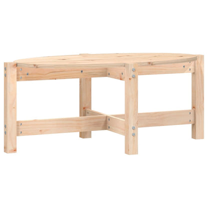 Table basse 87x48x35 cm Bois massif de pin