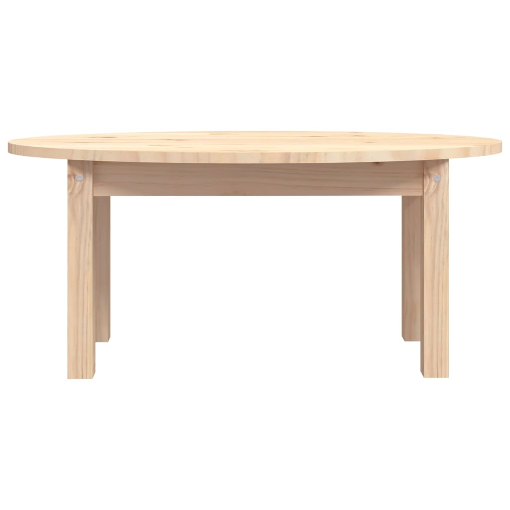 Table basse 80x40x35 cm Bois massif de pin