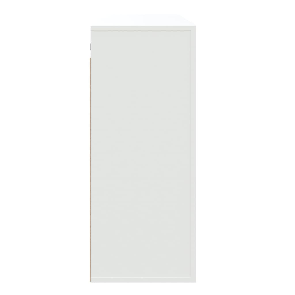 Armoire murale Blanc 80x33x80 cm Bois d'ingénierie