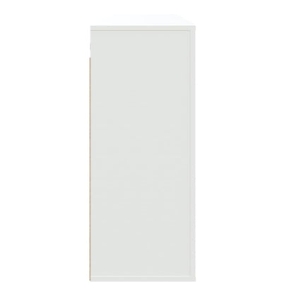 Armoire murale Blanc 80x33x80 cm Bois d'ingénierie