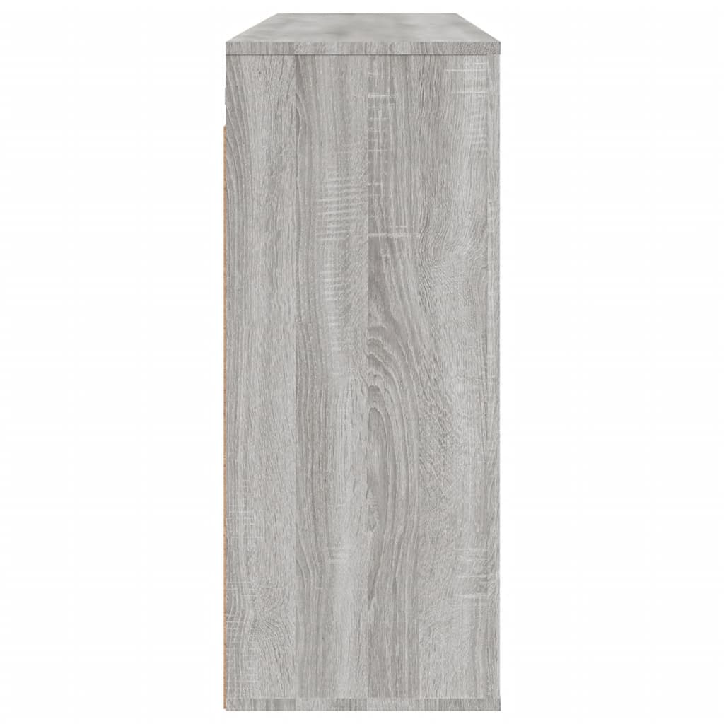 Armoire murale Sonoma gris 80x33x80 cm Bois d'ingénierie