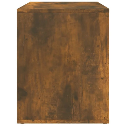 Table de chevet Chêne fumé 60x36x45 cm Bois d'ingénierie