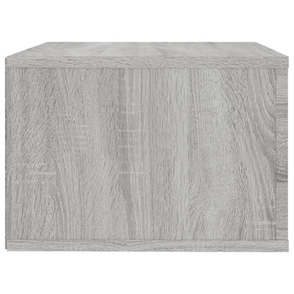 Table de chevet murale Sonoma gris 50x36x25 cm