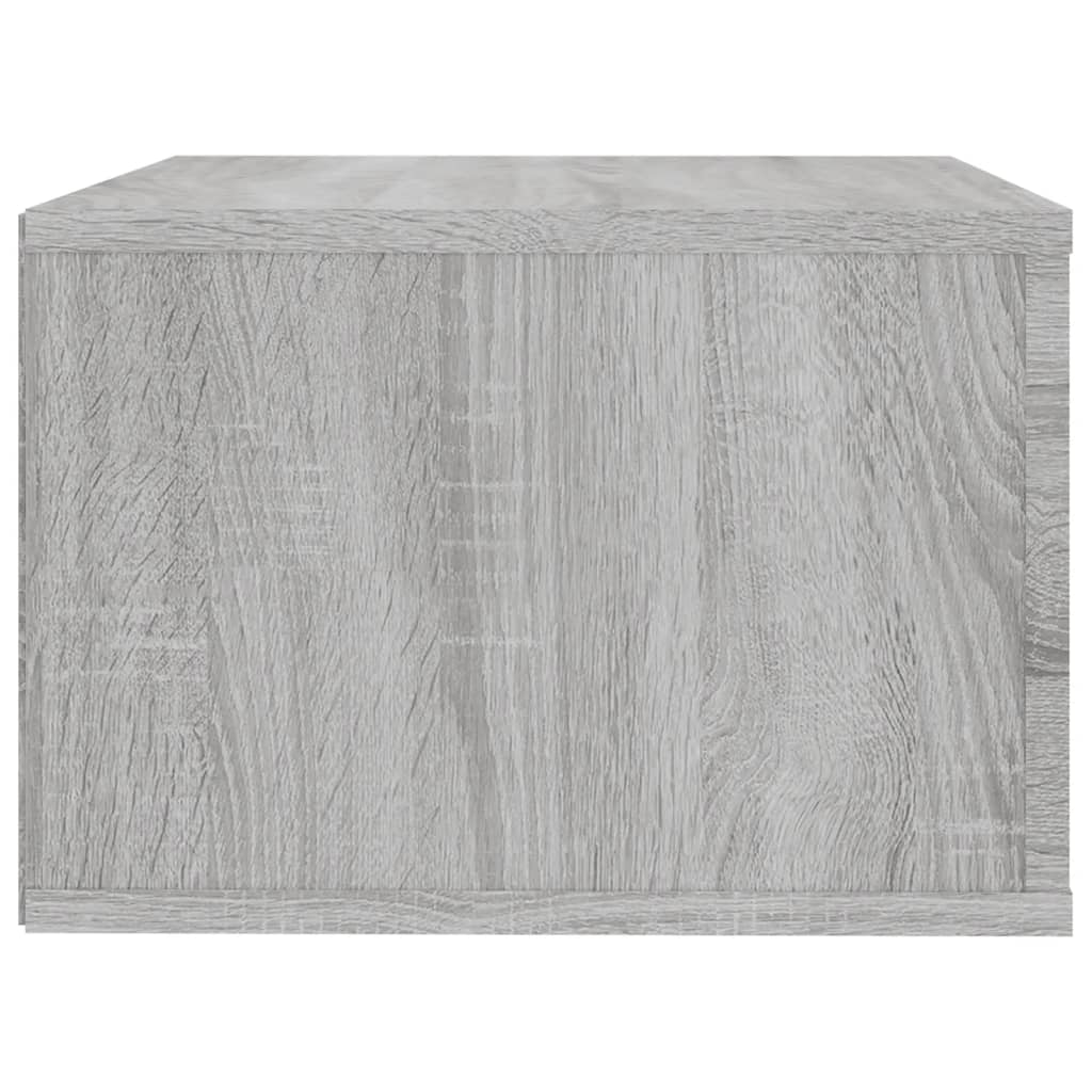 Tables de chevet murales 2 pcs Sonoma gris 50x36x25 cm