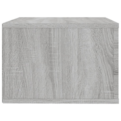 Tables de chevet murales 2 pcs Sonoma gris 50x36x25 cm