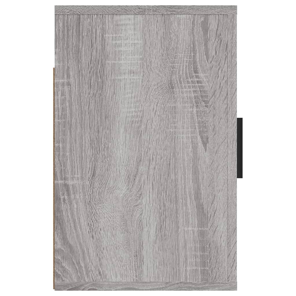 Table de chevet murale Sonoma gris 50x30x47 cm