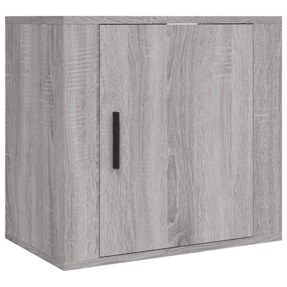 Tables de chevet murales 2 pcs Sonoma gris 50x30x47 cm