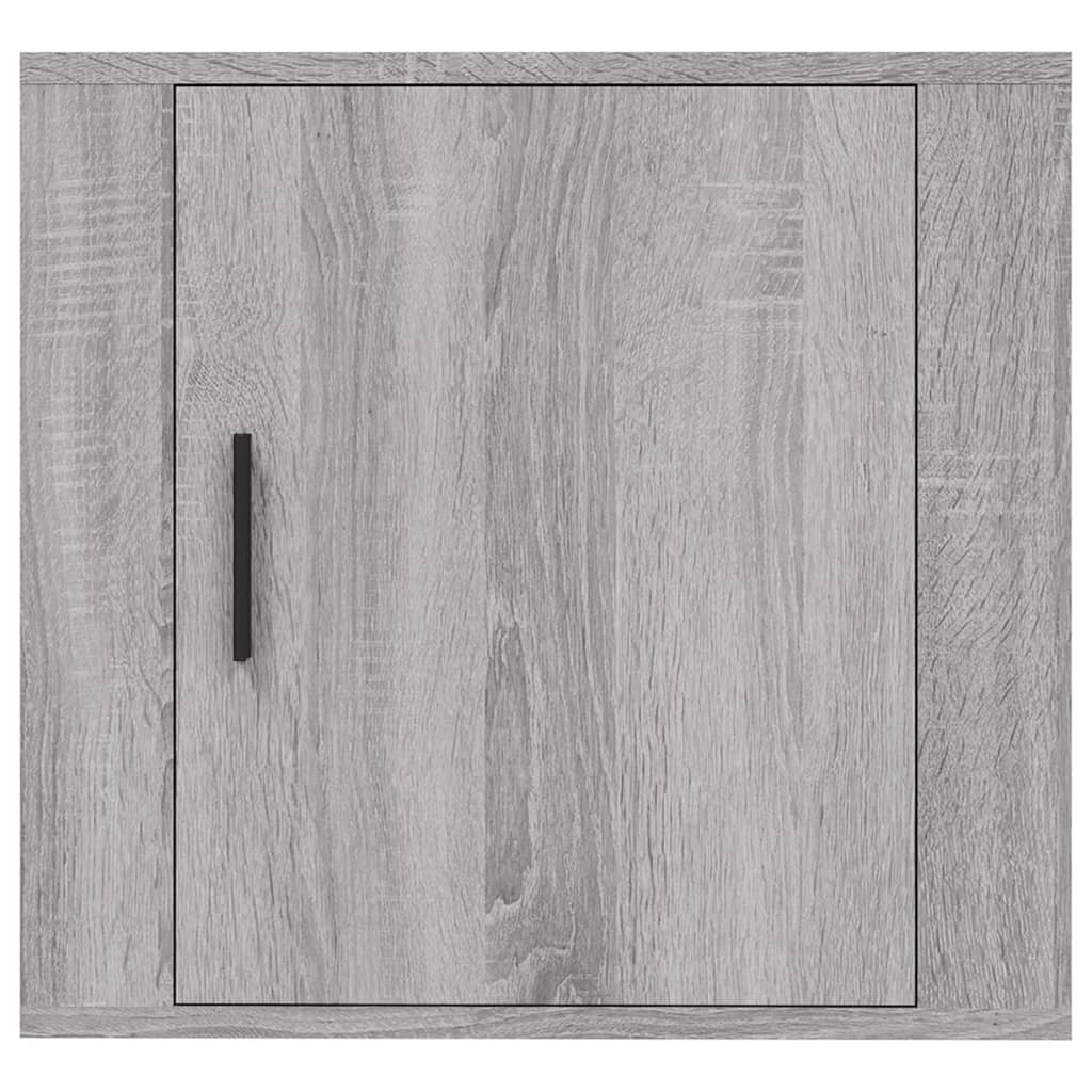 Tables de chevet murales 2 pcs Sonoma gris 50x30x47 cm