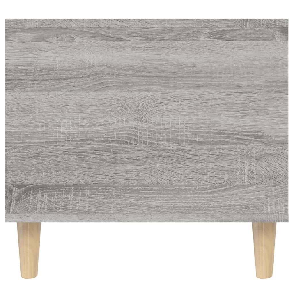 Table basse Sonoma gris 90x49x45 cm Bois d'ingénierie