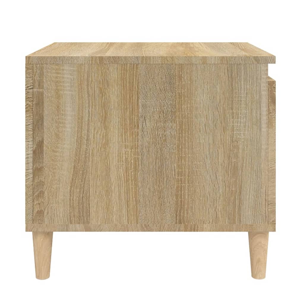 Table basse Chêne sonoma 100x50x45 cm Bois d'ingénierie