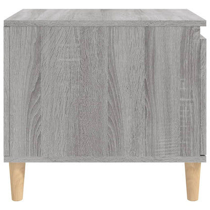 Table basse Sonoma gris 100x50x45 cm Bois d'ingénierie