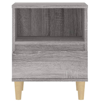 Table de chevet Sonoma gris 40x35x50 cm