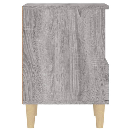 Table de chevet Sonoma gris 40x35x50 cm